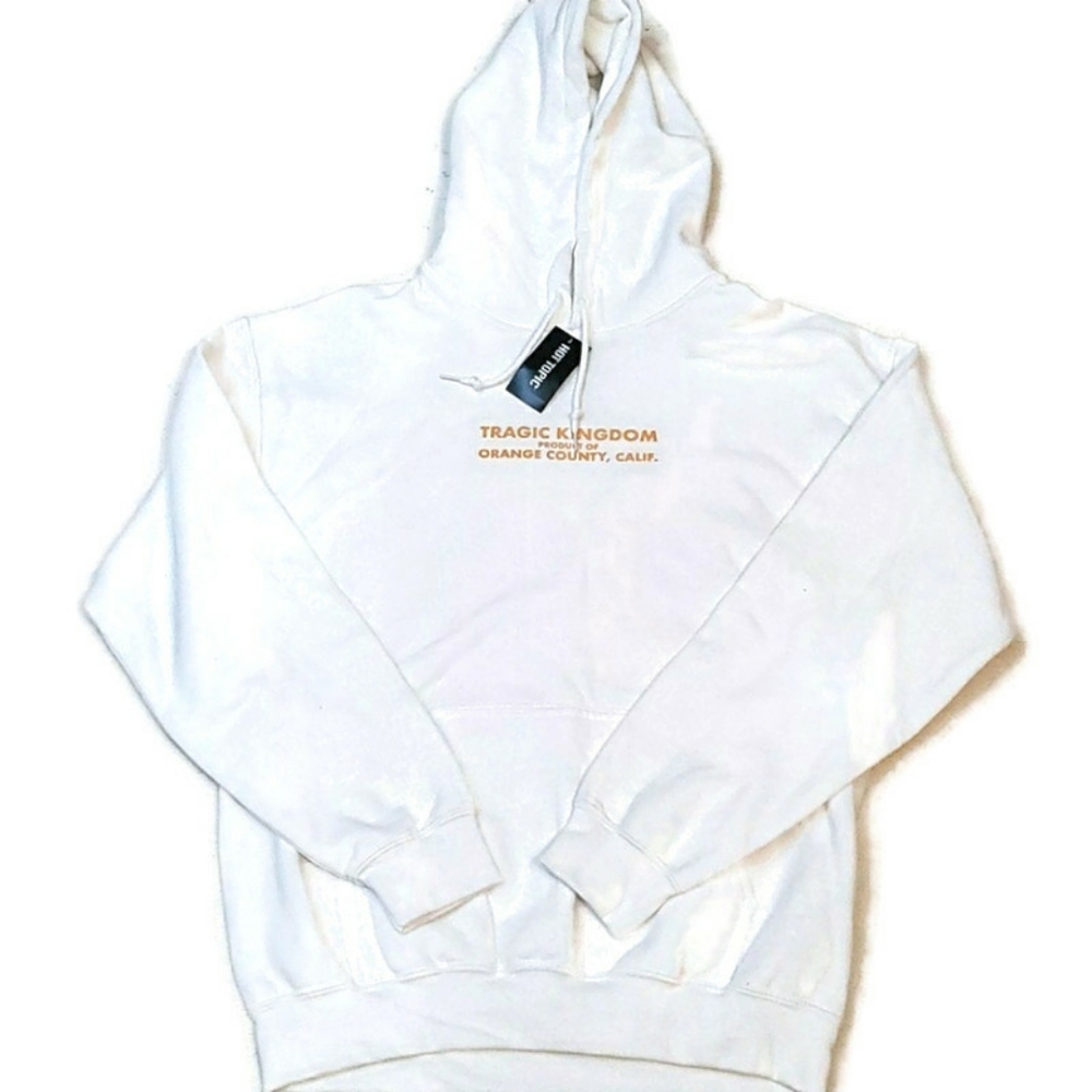 NWOT Hot Topic No Doubt white yellow sweatshirt hoodie